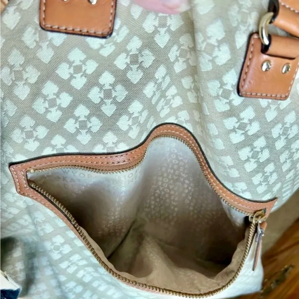 Kate Spade purse bag Signature crossbody tote geometric xlarge satchel logo